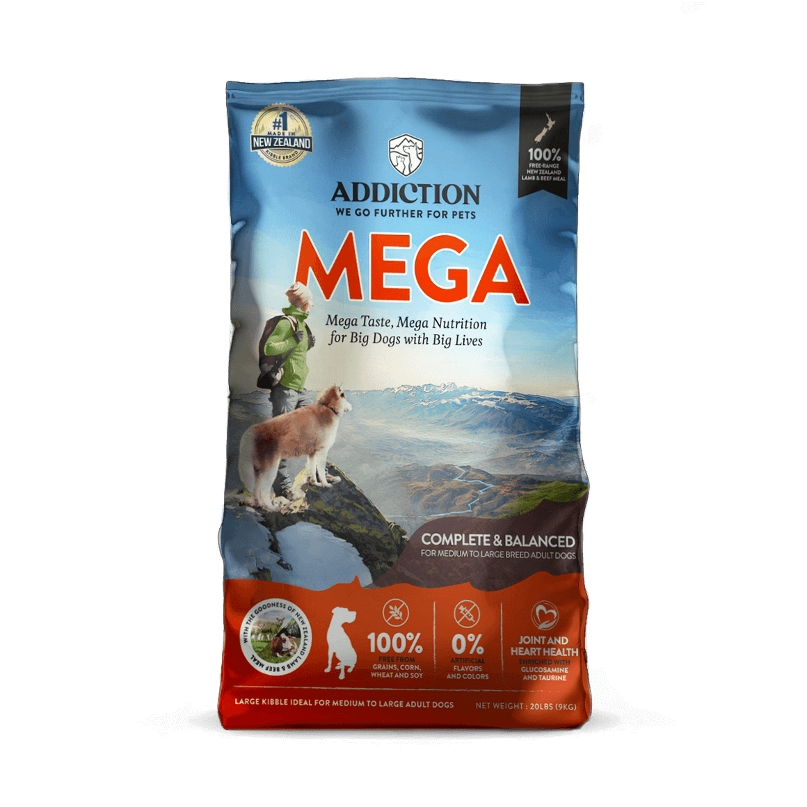 Addiction Pet Food MEGA Dog food 20kg