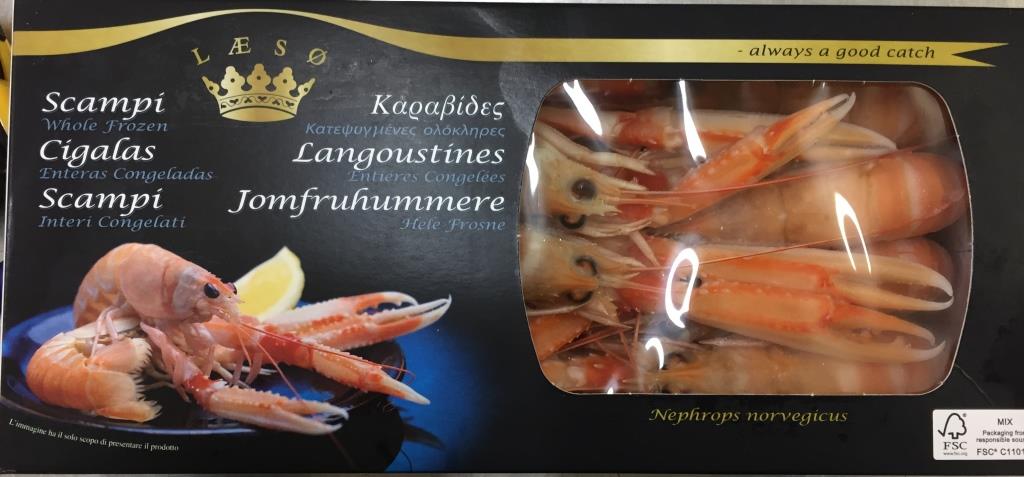 Scampi Whole 800g