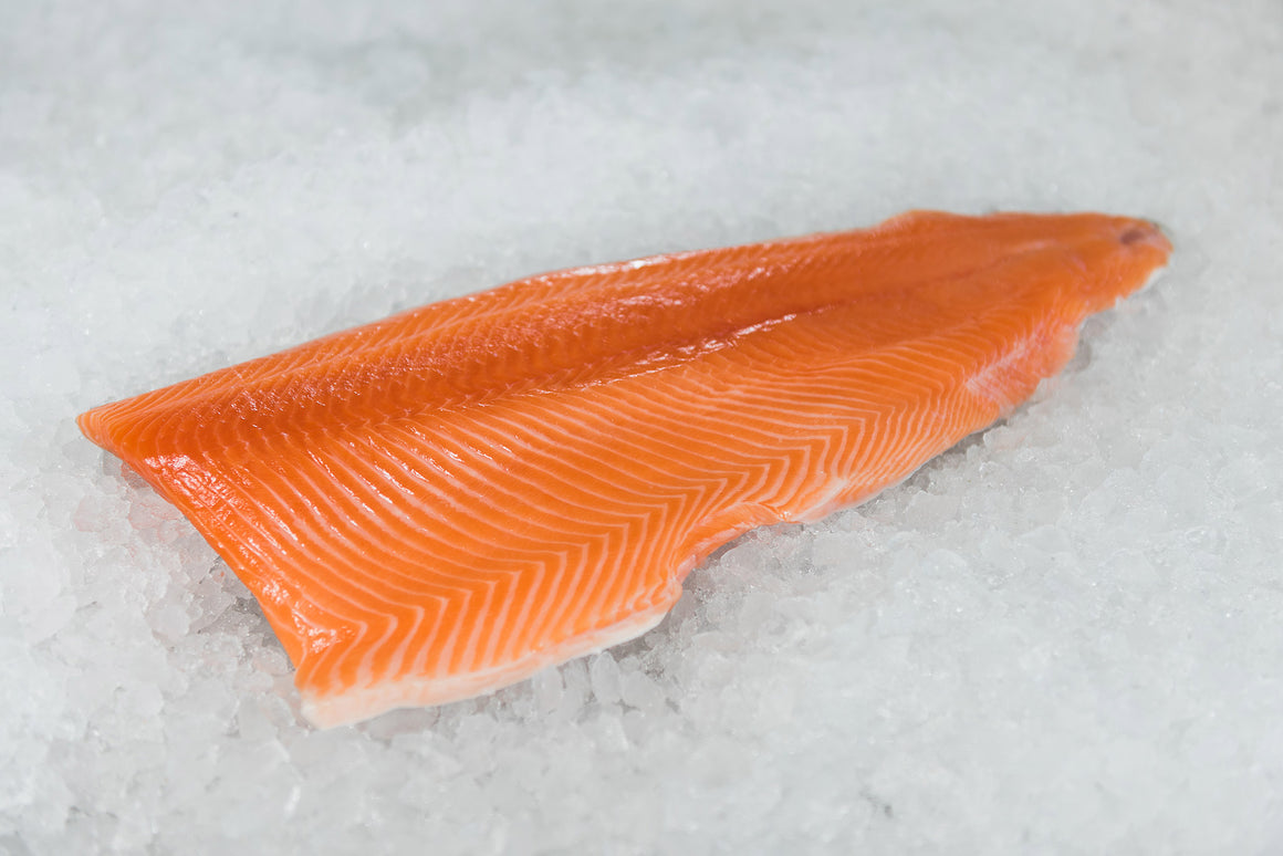 NZ Alpine fresh water Salmon Fillet (Bone Out)  (Per/ Kg) - Clear Vac Packed
