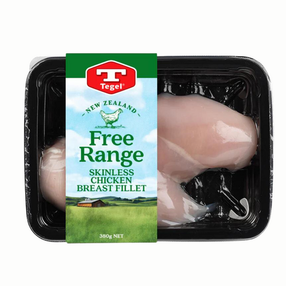 Tegel Free range Chicken Skinless Breast fillet 380g