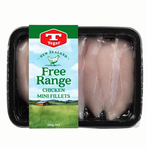 Tegel Free range Chicken Mini fillets 380g