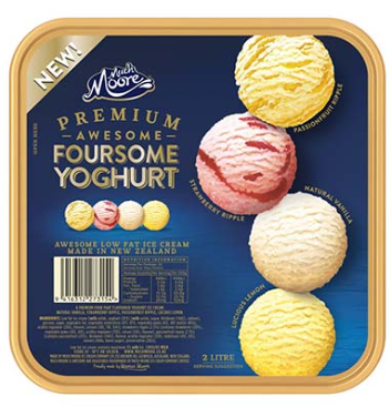 Much Moore Awesome Foursome Yoghurt 2 Litre