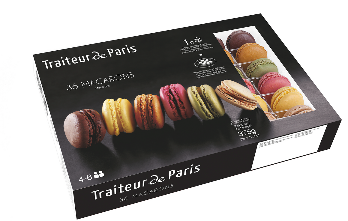 Genuine French Macarons  36 pack  Made in France