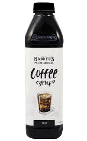 Barkers Chai coffee syrup 1L
