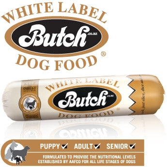 Butch White Label Dog Food 2kg Roll