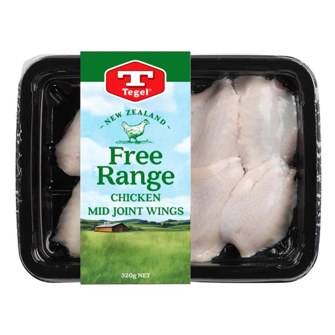 Tegel Free range Chicken wings 320g