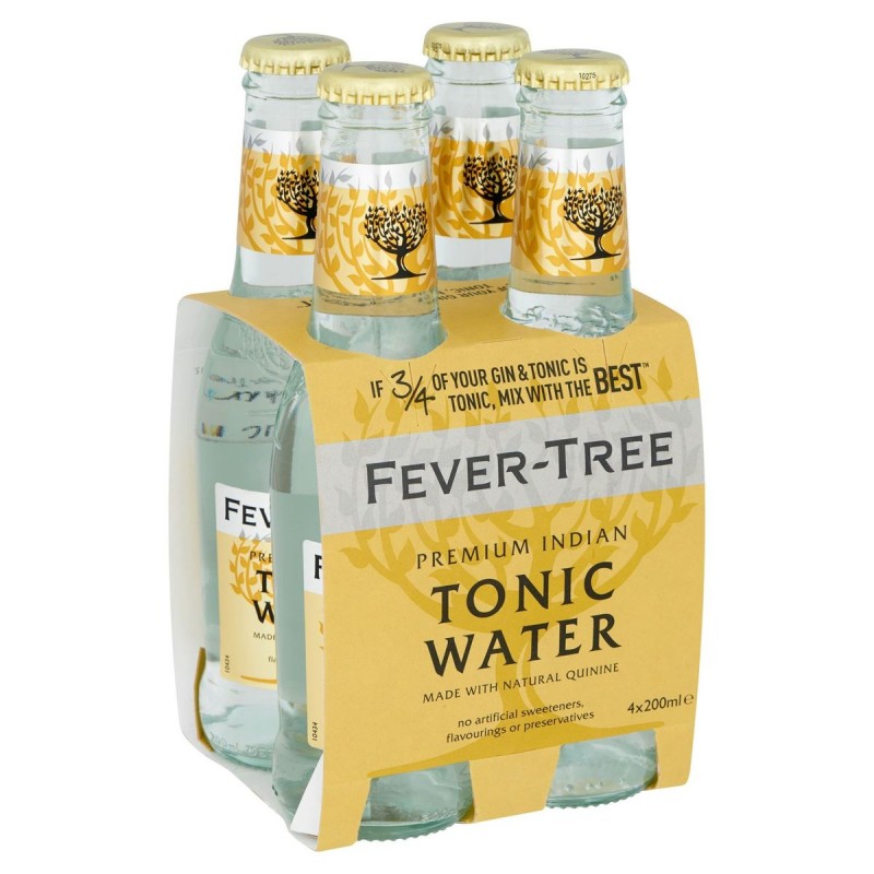 Fever-Tree Premium Indian Tonic Water x 4