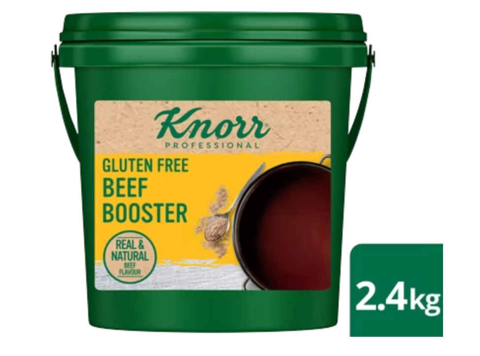 Knorr Beef stock  booster 2.4kg bucket