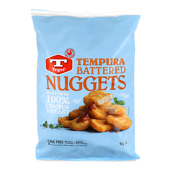 NZ Tegel Chicken Nugget  1kg BAG