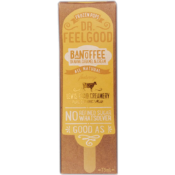 Feelgood Pops Banoffee 25 pack x 75ml